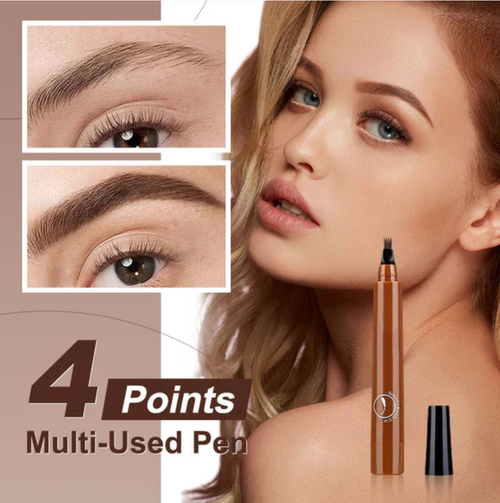 🎁Buy 1 Get 1 Free🔥Waterproof Four-tip Beard and Eyebrow Pen