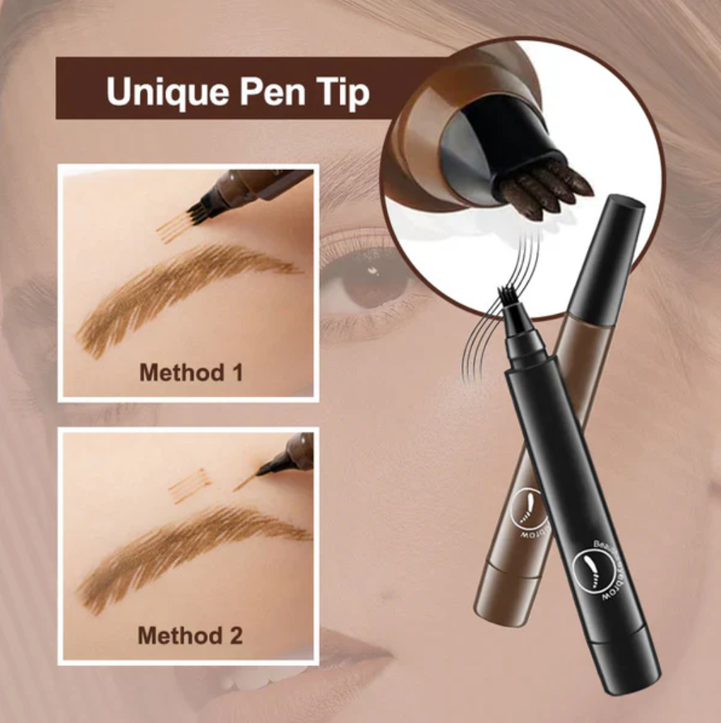 🎁Buy 1 Get 1 Free🔥Waterproof Four-tip Beard and Eyebrow Pen
