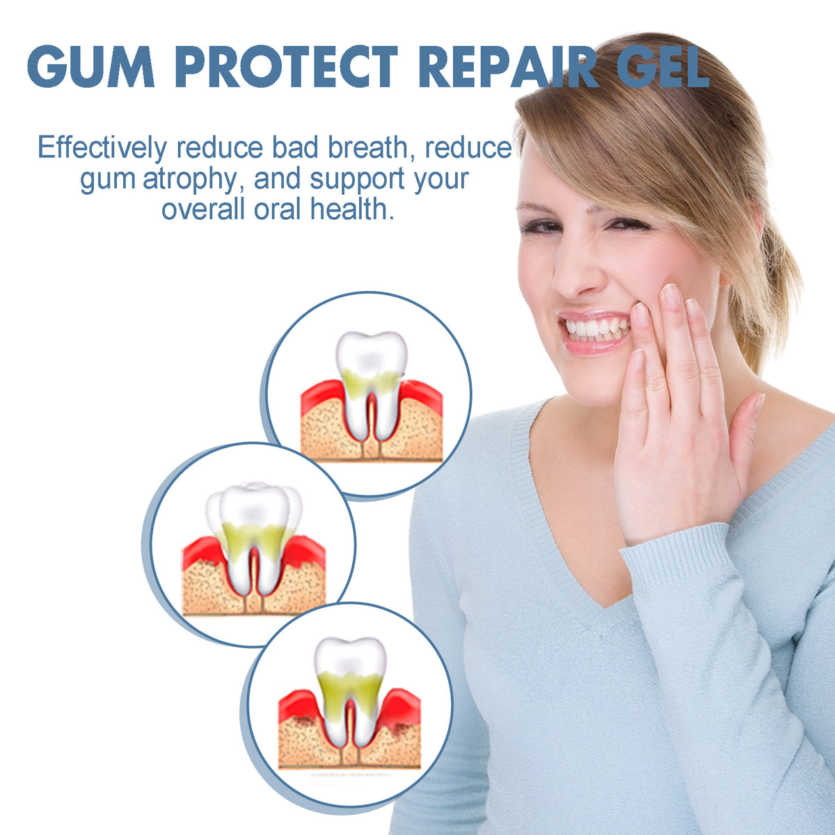🦷✨ Gum Protect Repair Gel – Restore Healthy Gums & Smile With Confidence!